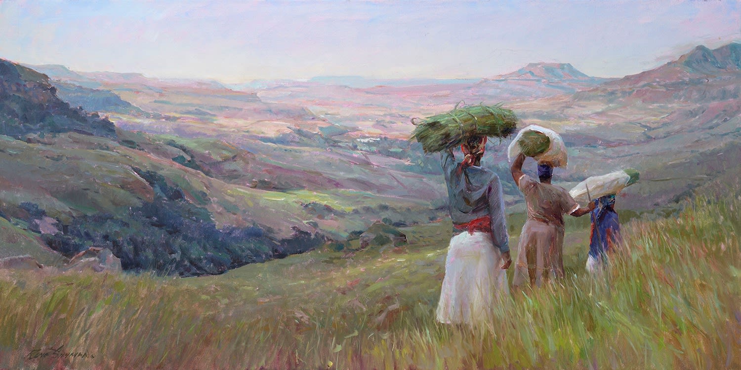 René Snyman, Grass Picking in the Drakensberg