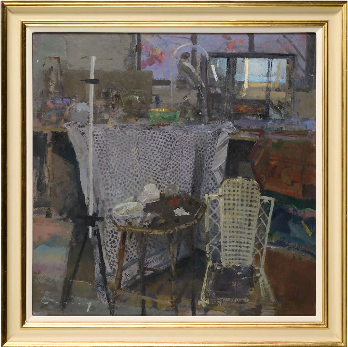 Fred Cuming RA, Studio Interior