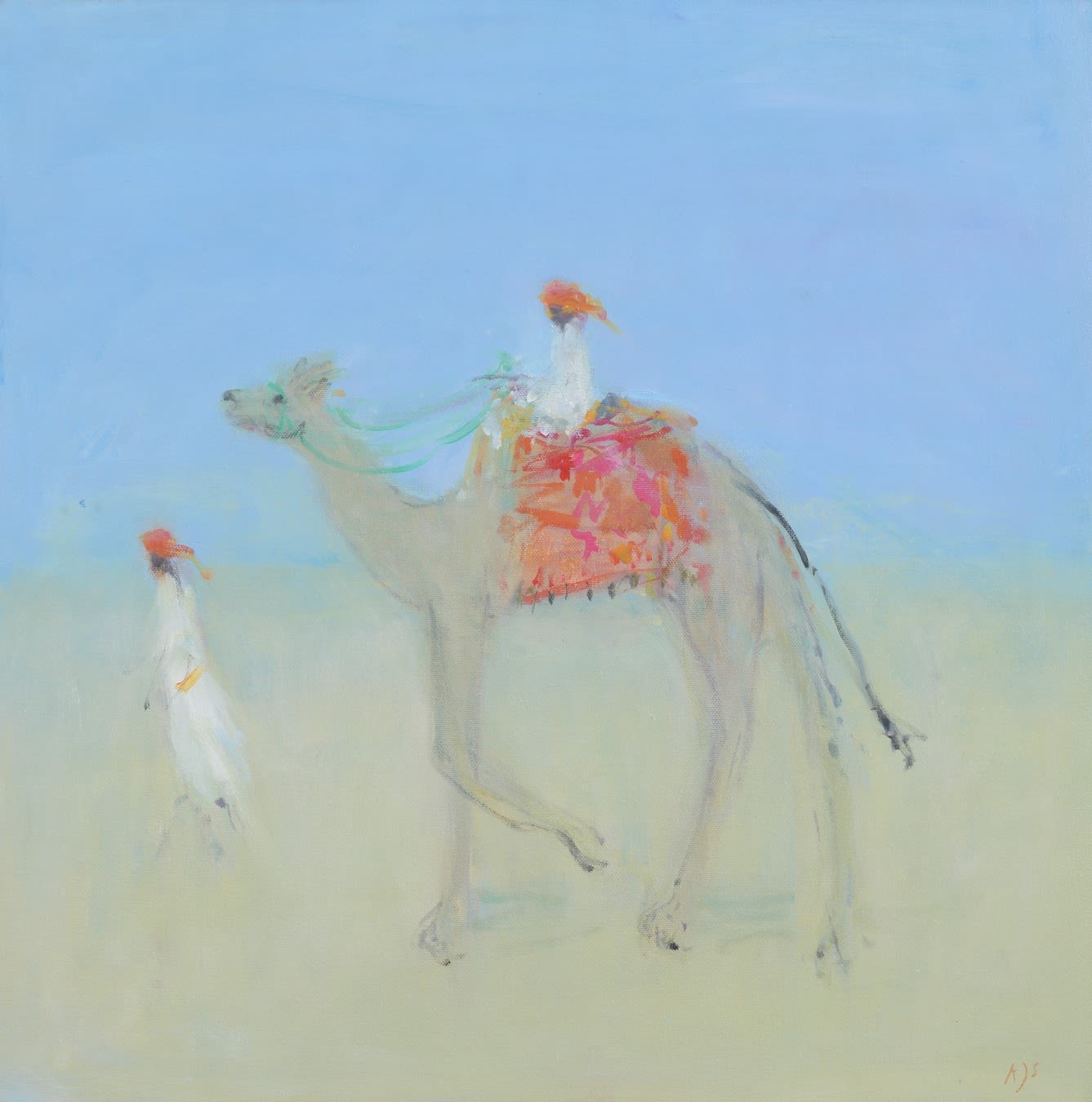 Ann Shrager NEAC, Large Trotting Camel
