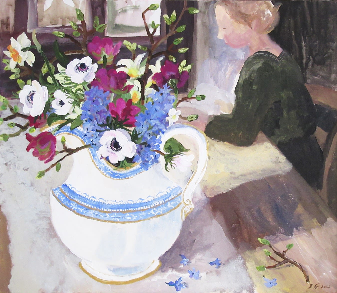 Brita Granström, Blue Jug and Sycamore