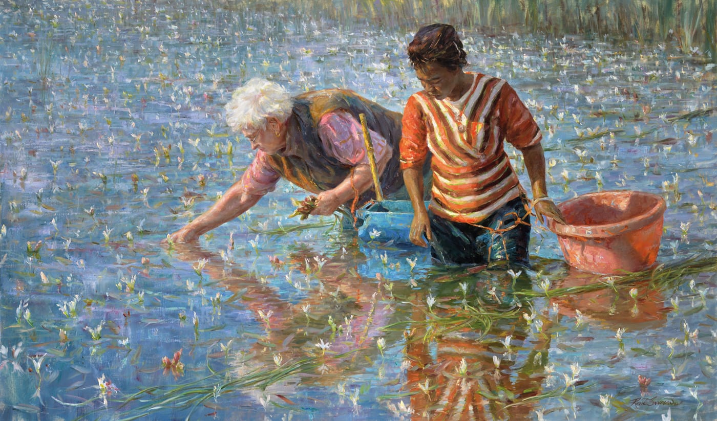 René Snyman, Harvesting Water Flowers