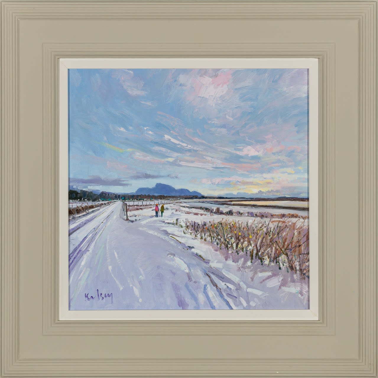Robert Kelsey DA MUniv PAI FRSA, Winter Morning, Ardnamurchan