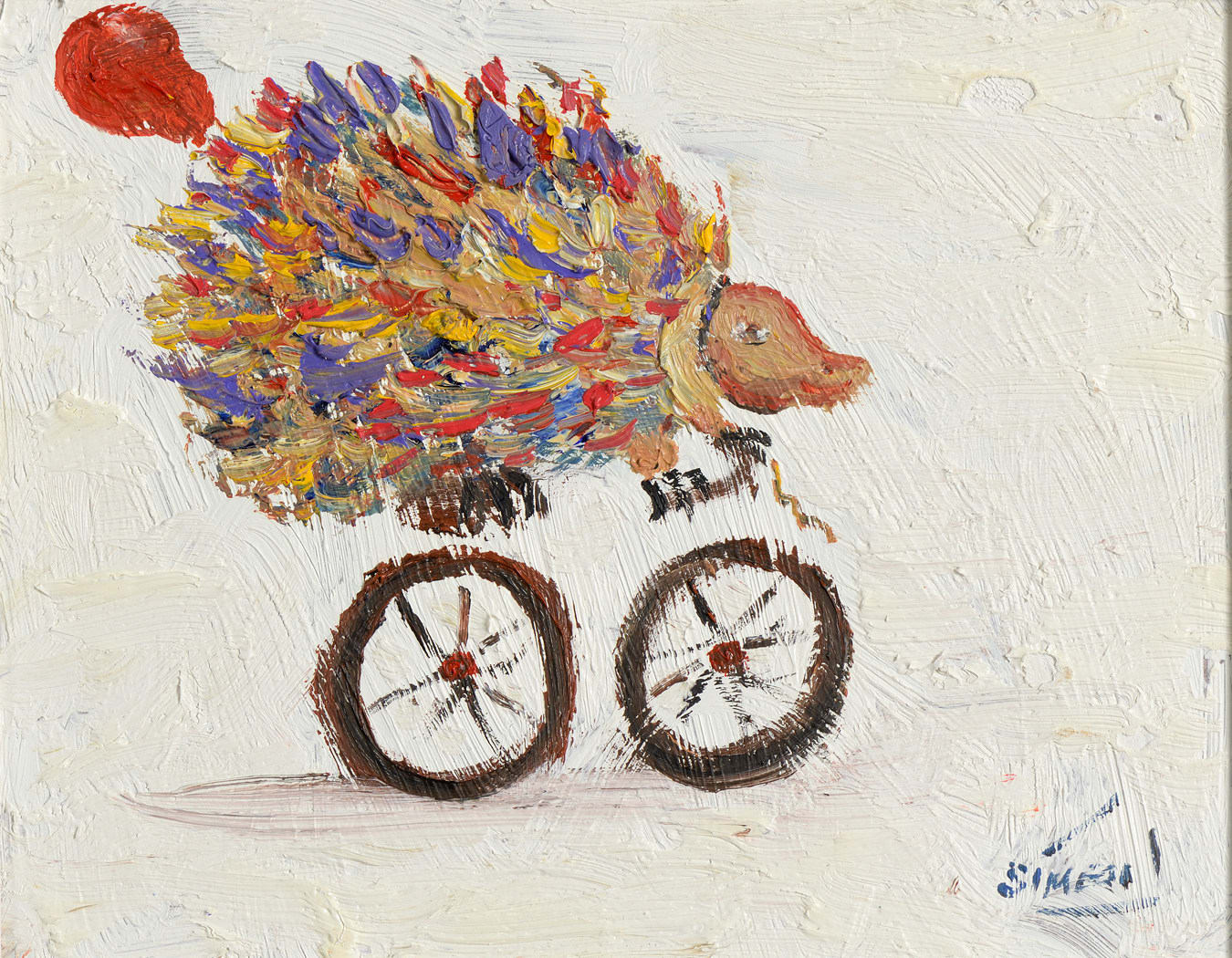 Simeon Stafford, Hedgehog on a Bike