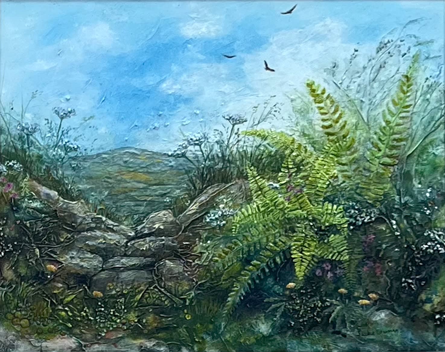 Jackie Lowman, The Cornish Hedge