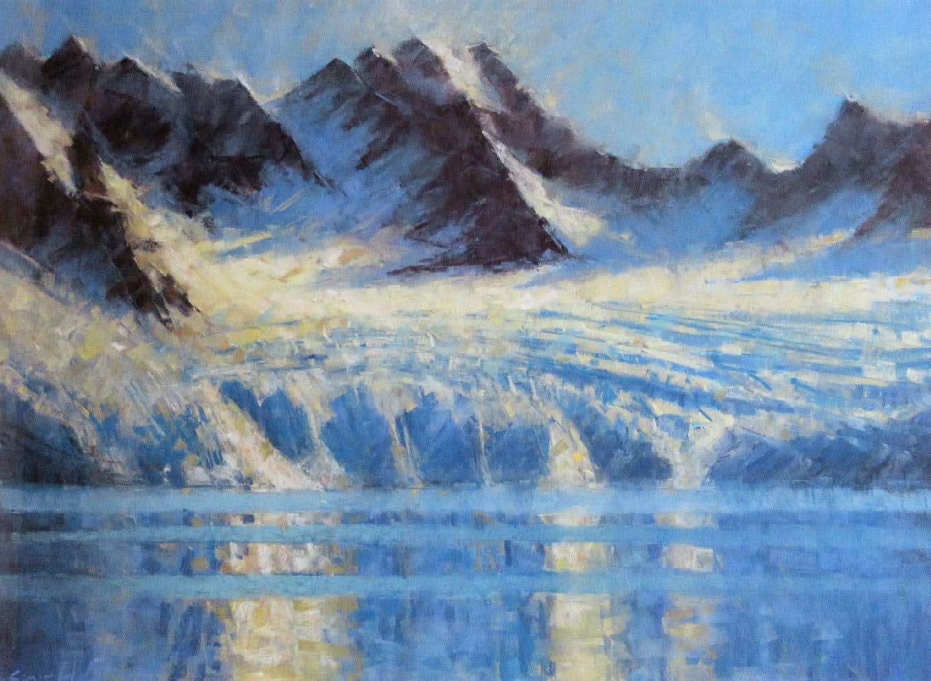 Simon Hodges VPPS, Melting Glacier, Svalbard