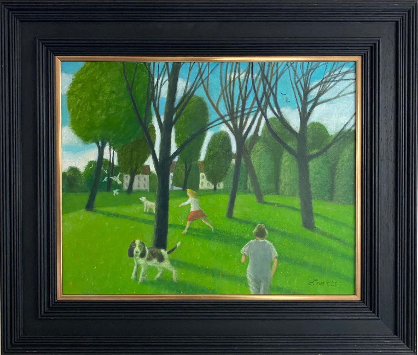 James Tweedie RGI, Afternoon in the Park