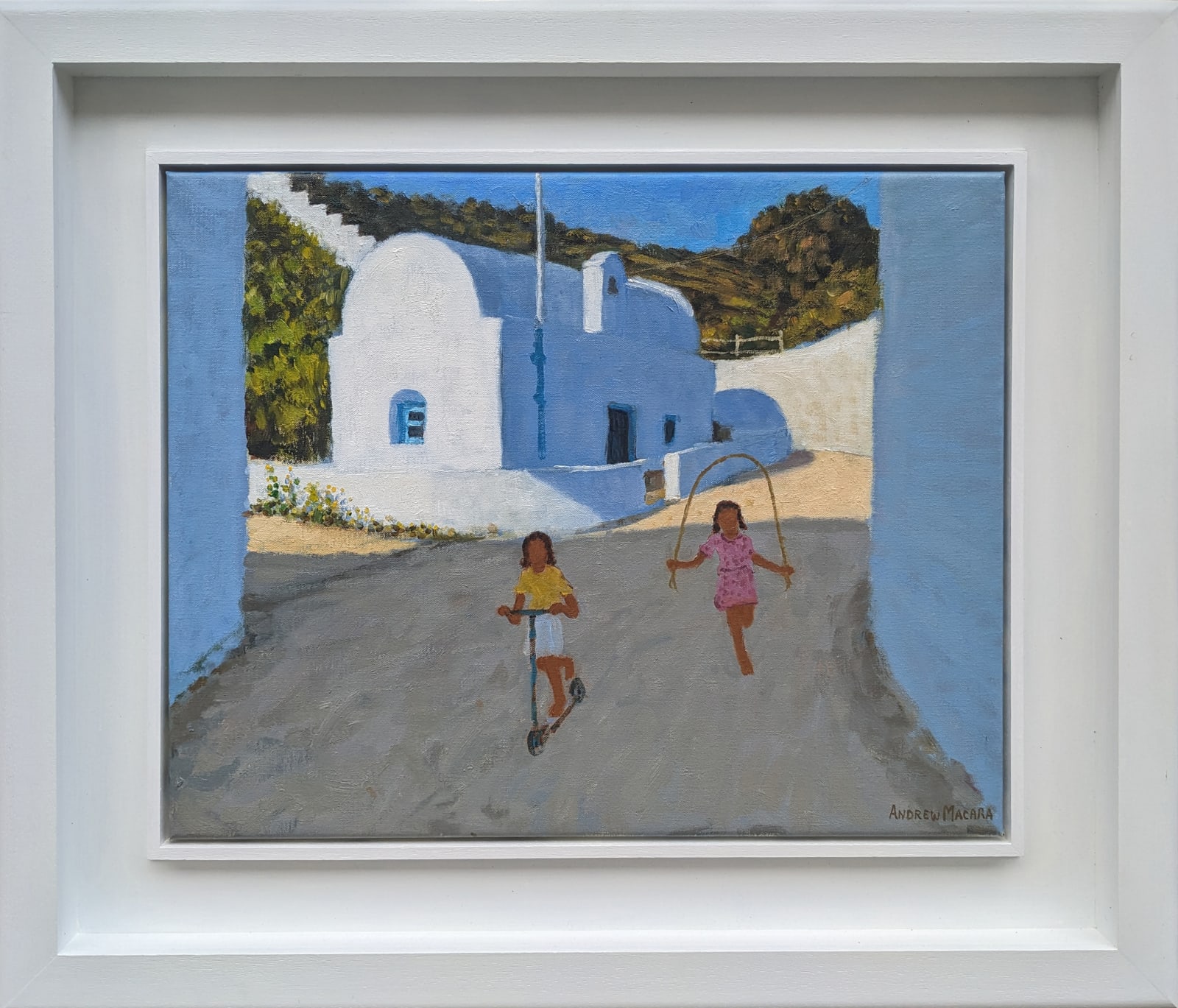 Andrew Macara RBA NEAC, Two Girls, Klima, Milos