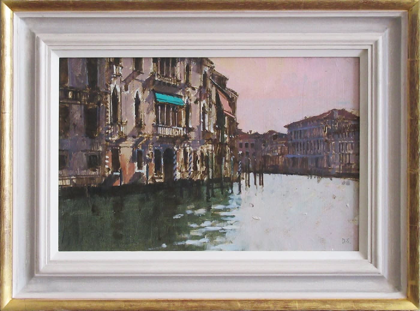 David Sawyer RBA, The Green Awning . Grand Canal