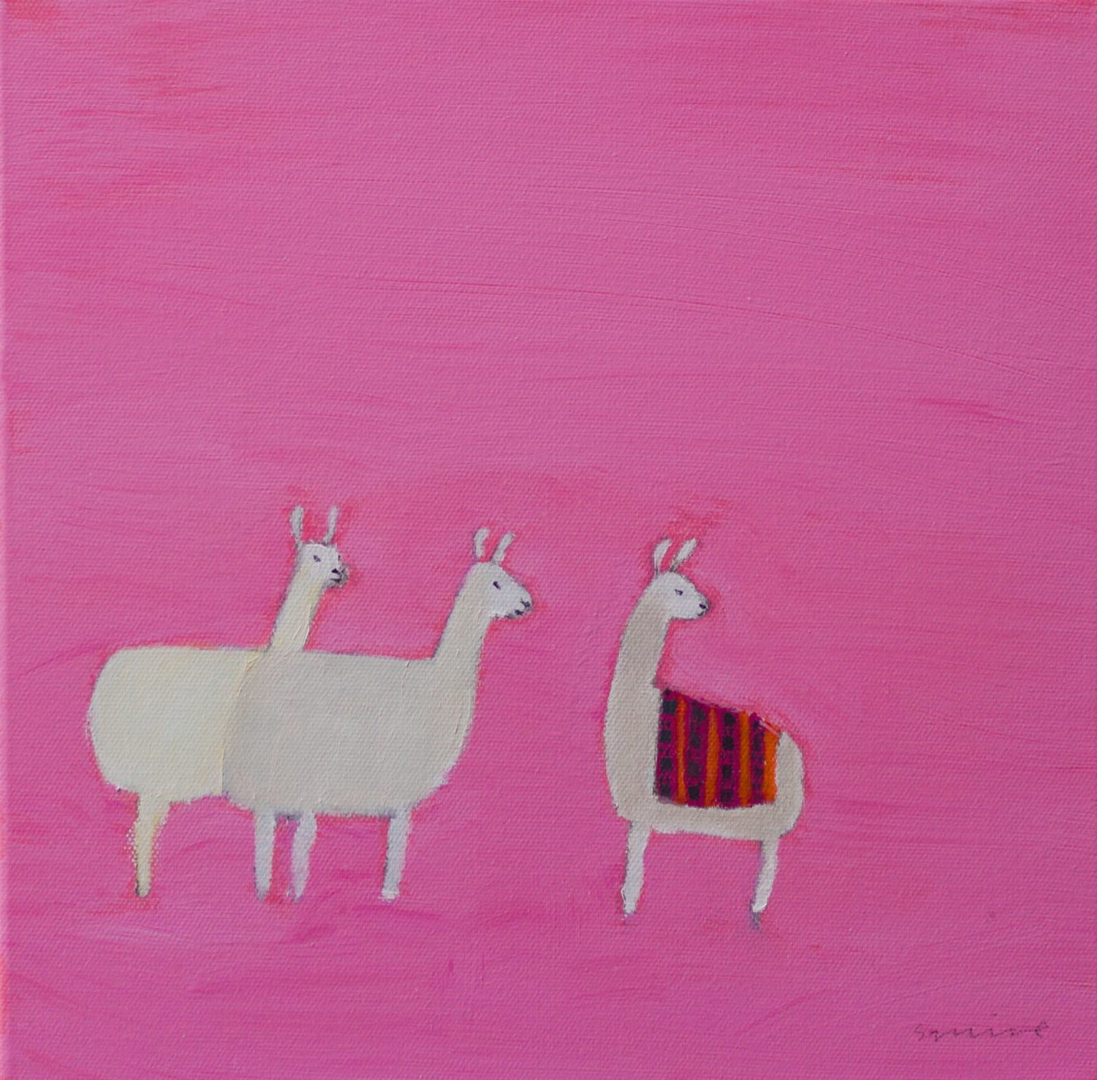 Andrew Squire, Three Llamas