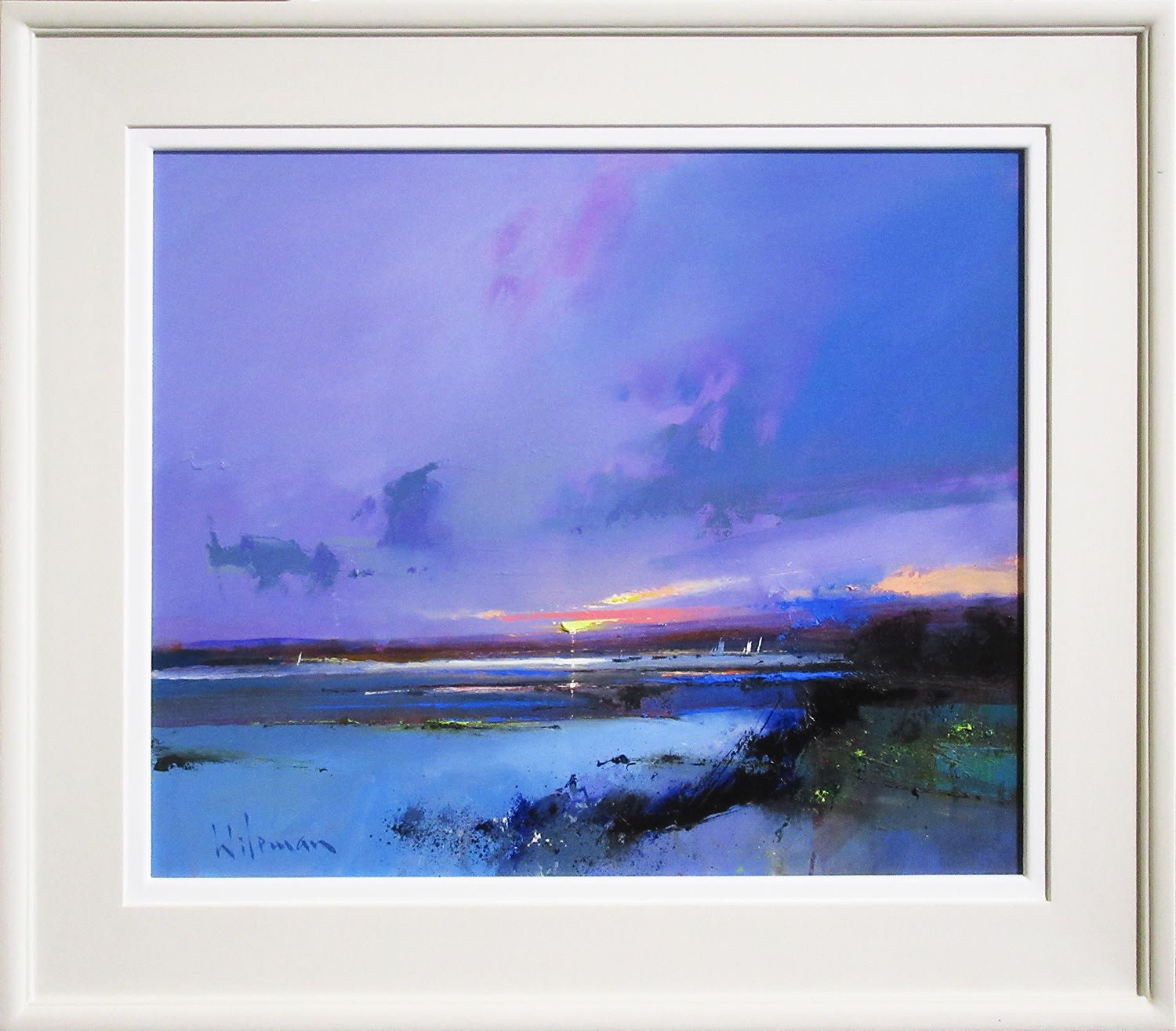 Peter Wileman FROI RSMA FRSA, Dusk on the Deben