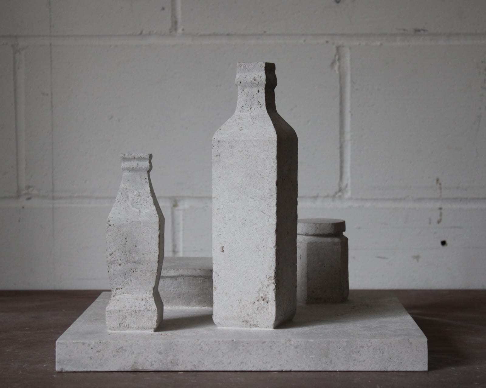 Gabriele Risso MRSS, Still Life with 4 Vessels