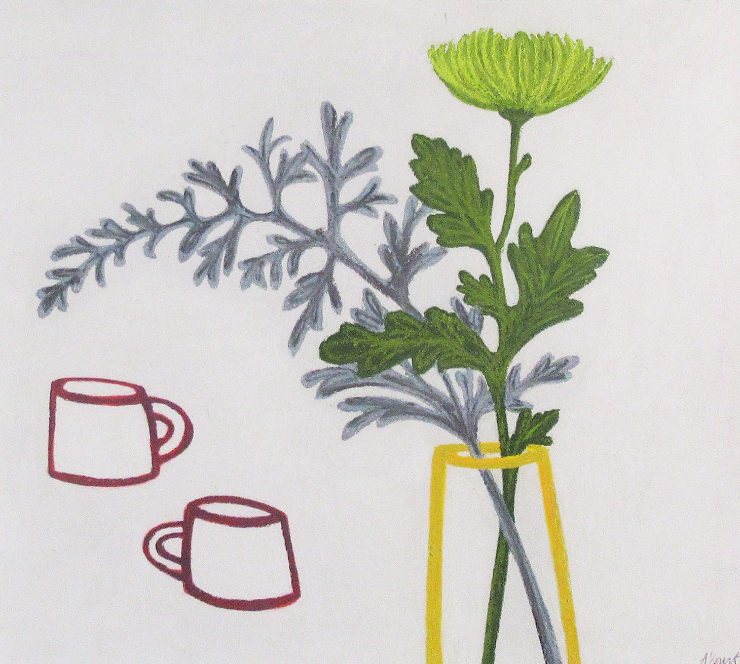 Angela A'Court PS, Two Red Cups