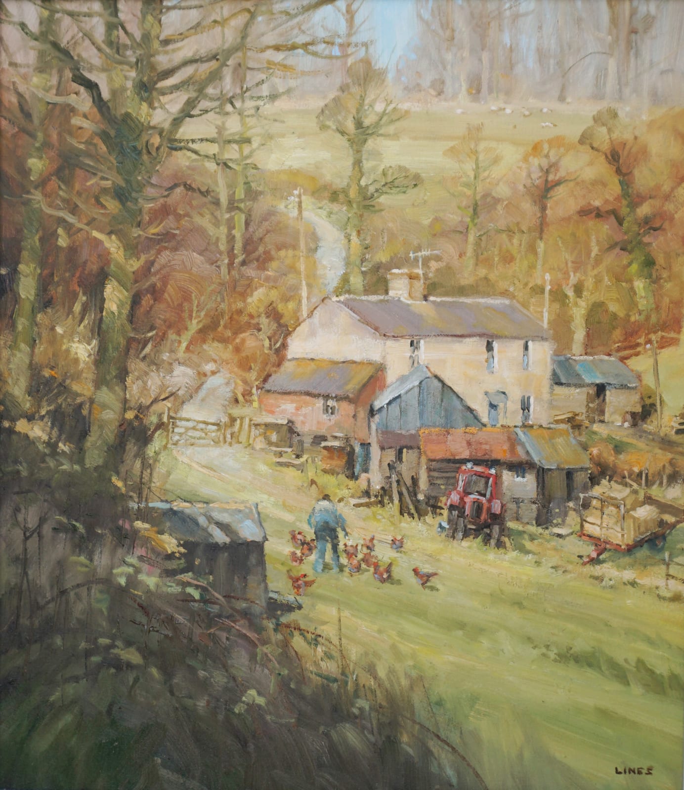 John Lines RBSA RSMA KAS, Morning Feed