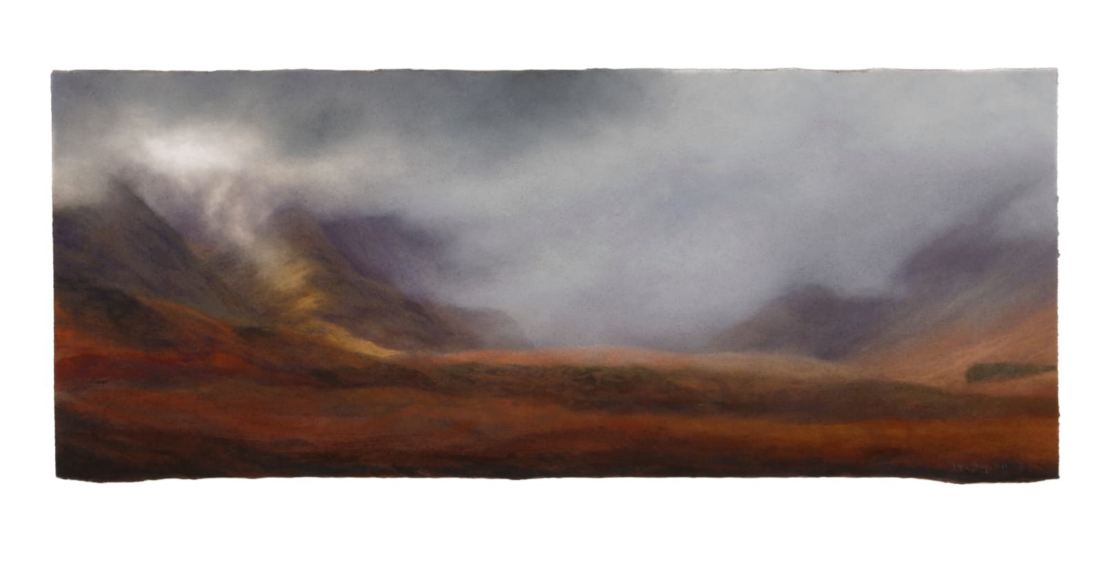 Matthew Draper PS, Ominous, A Hike through Rannoch Moor No18