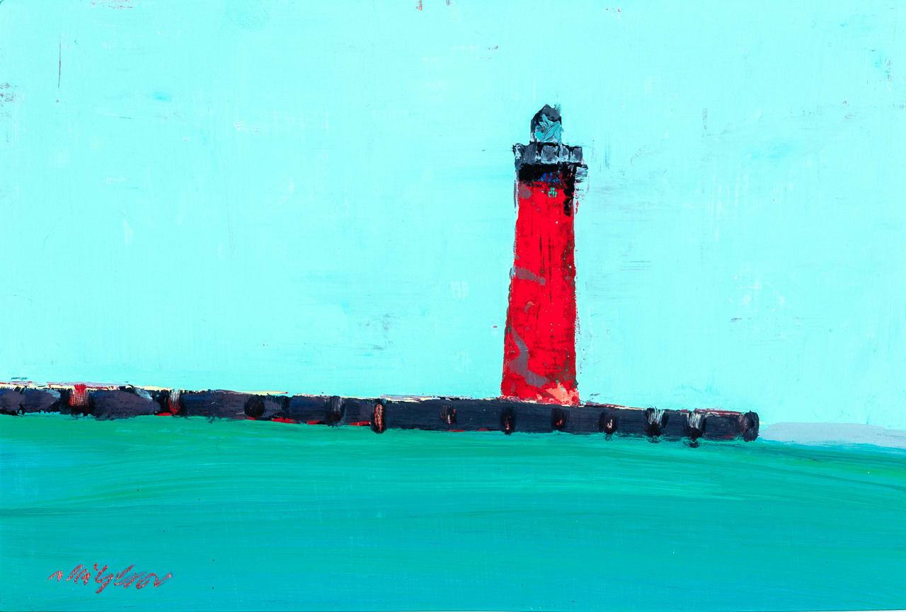 Mhairi McGregor RSW, Milwaukee Pierhead Light