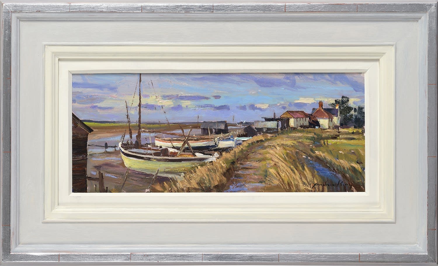 Andrew King ROI NS EAGMA IEA, The Path above the River, Southwold