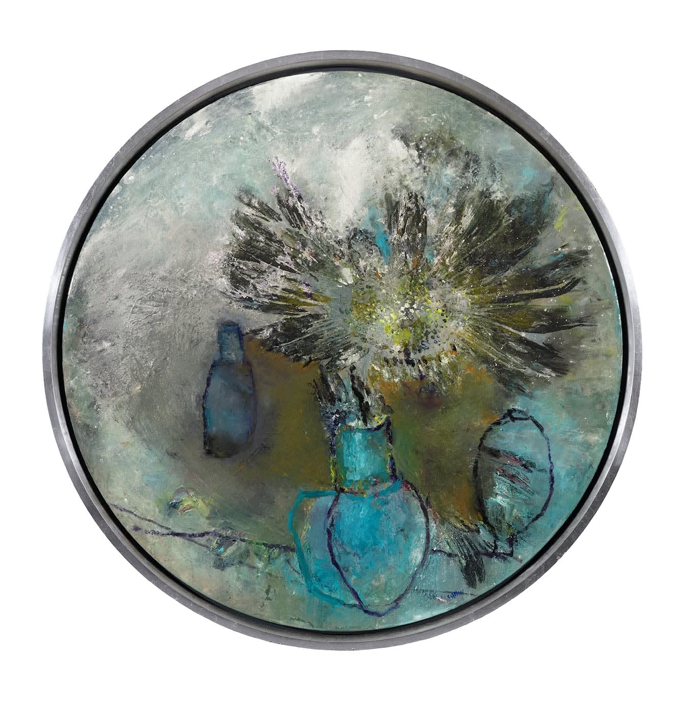 Gail Catlin, Round Still Life, Silver