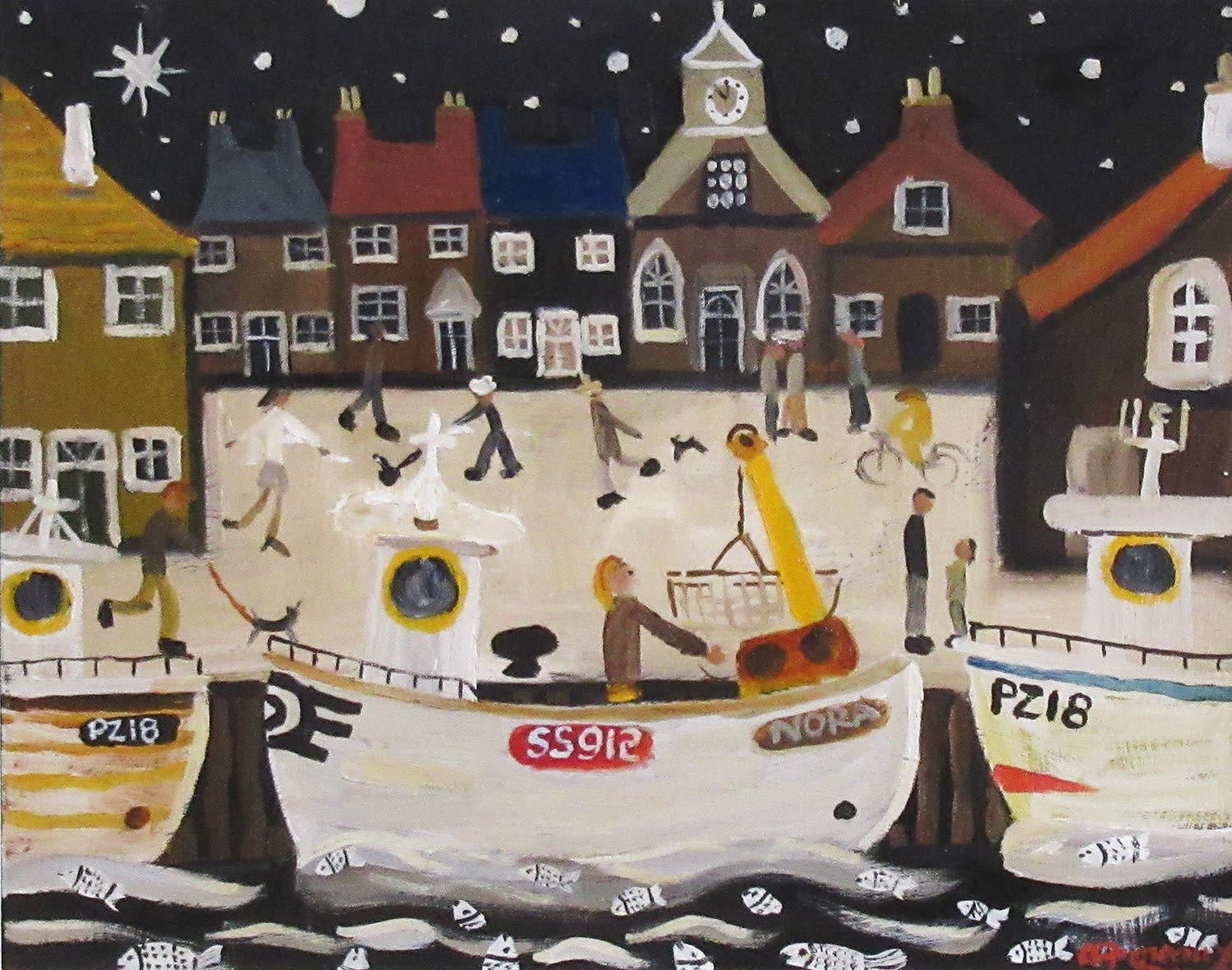 Alan Furneaux, Harbourside, Penzance