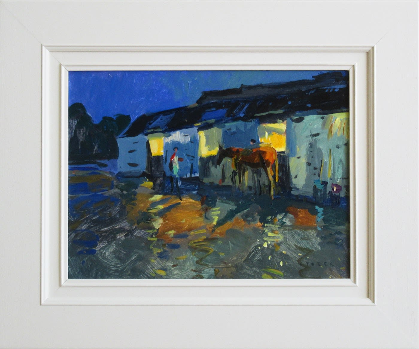 Andrew Tozer, Evening Light at The Stables, 2021
