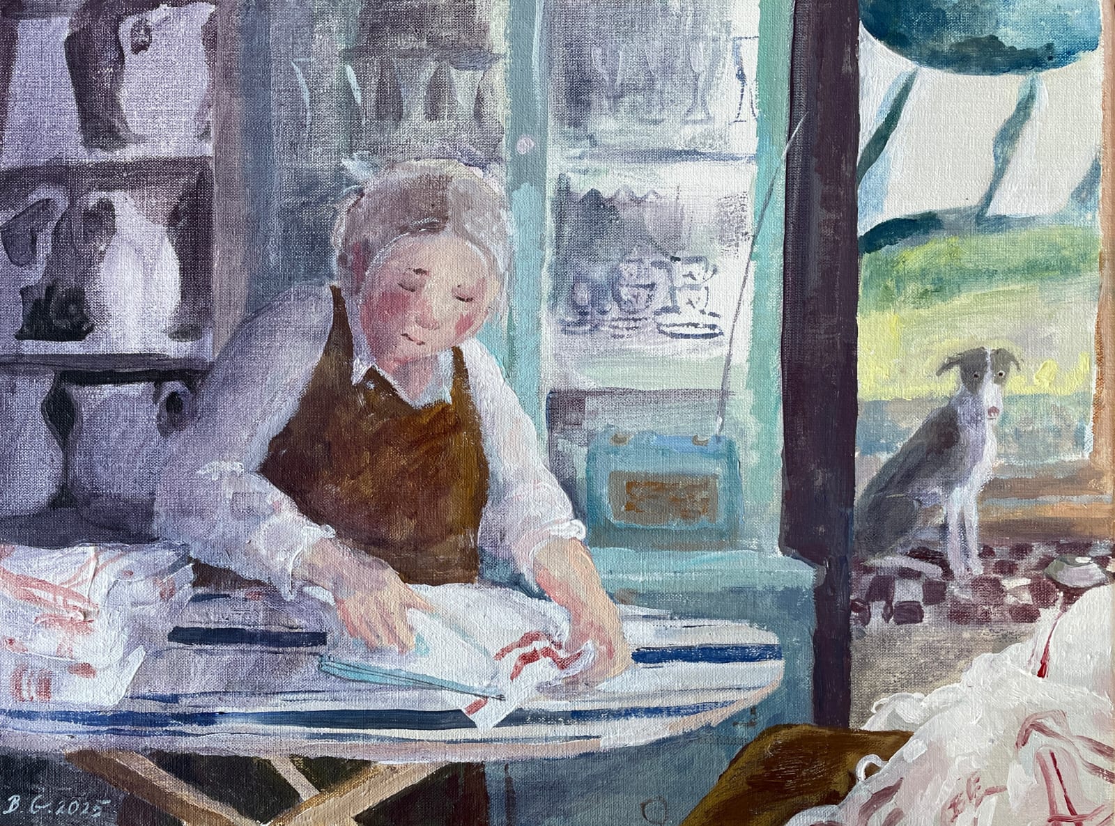 Brita Granström, Ironing Tea Towels