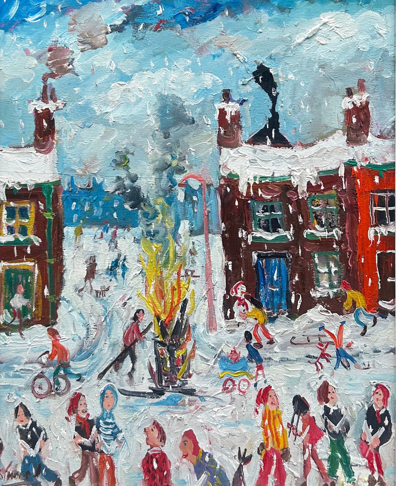 Simeon Stafford, The Carol Singers