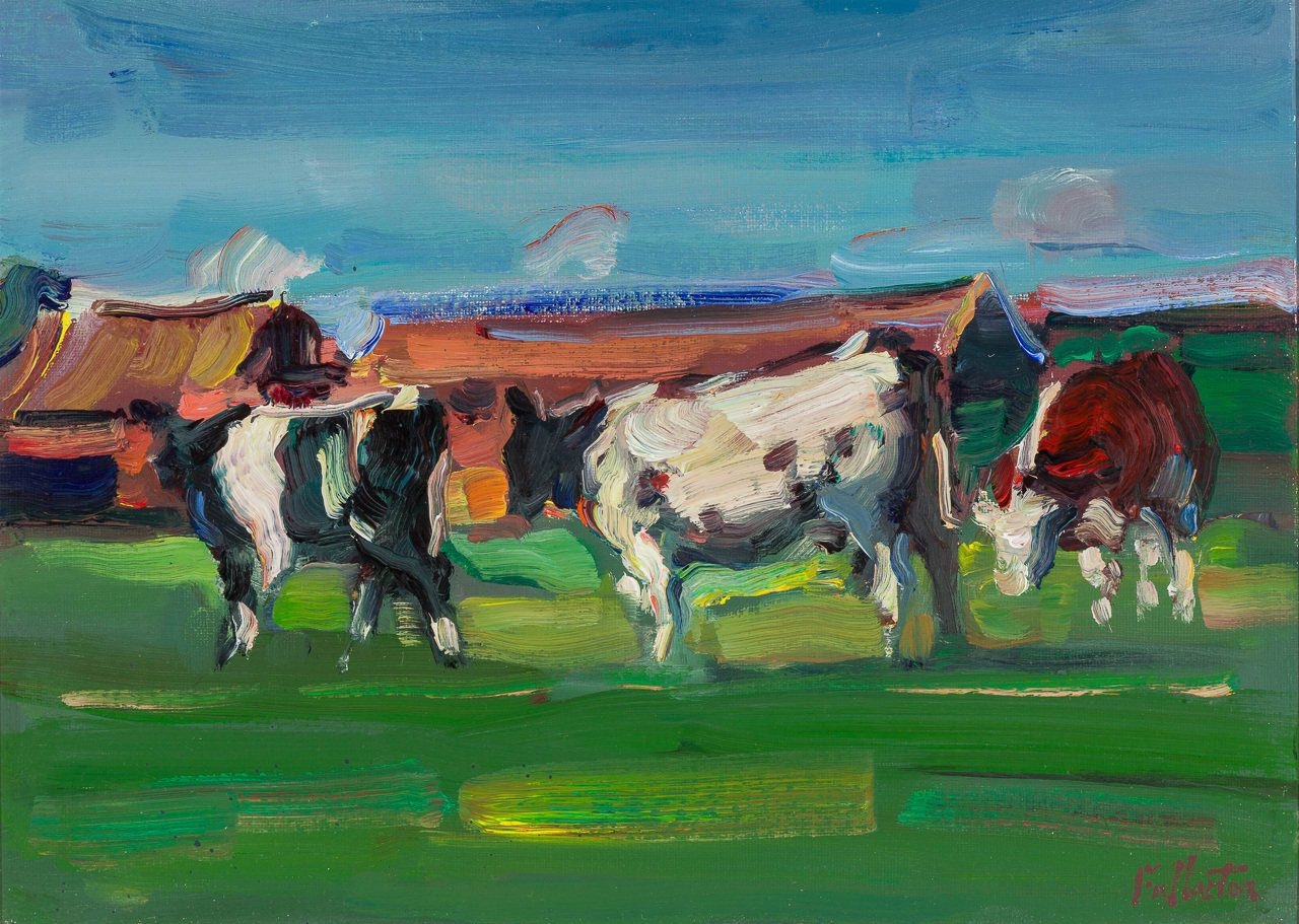 James Fullarton, Study of Cattle, Garphar