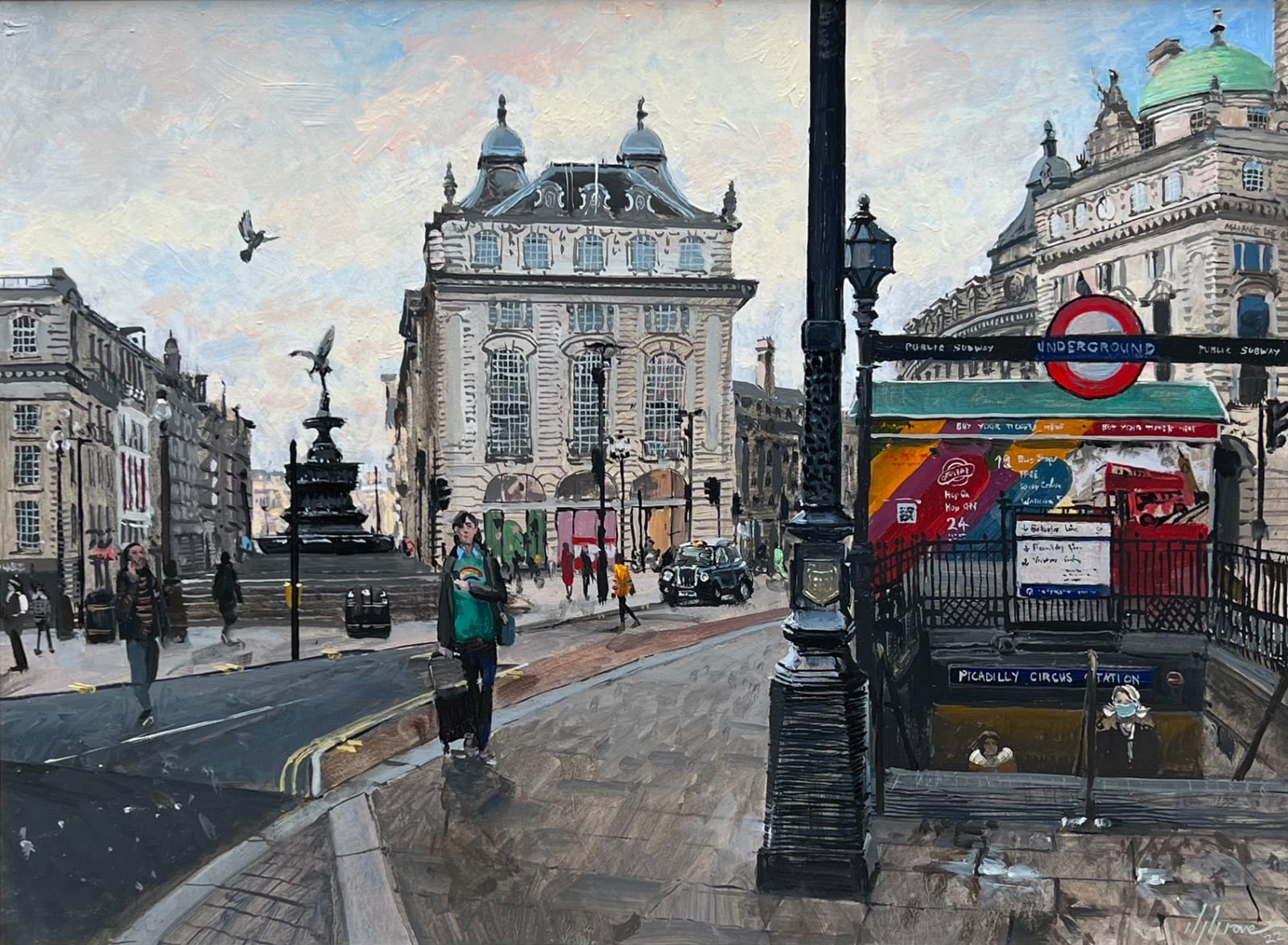 Nick Grove RSMA, Early Start, Piccadilly