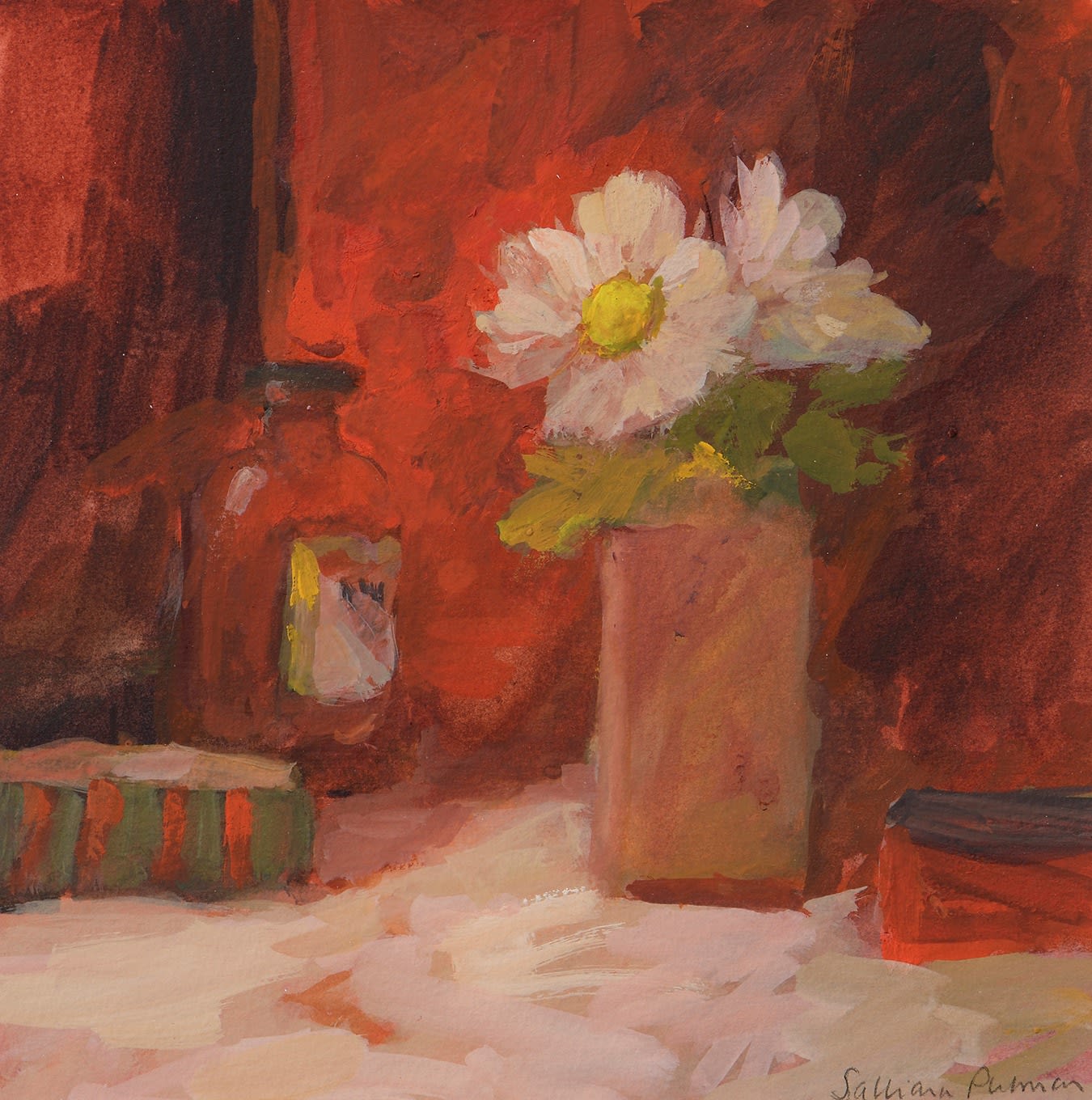 Salliann Putman RWS NEAC, In the Red Corner