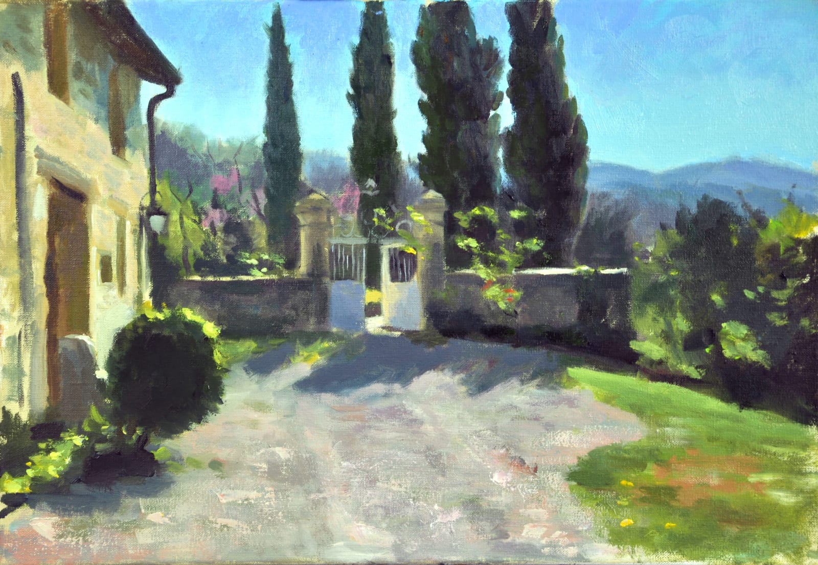 Aldo Balding, Jardin à Chabeuil