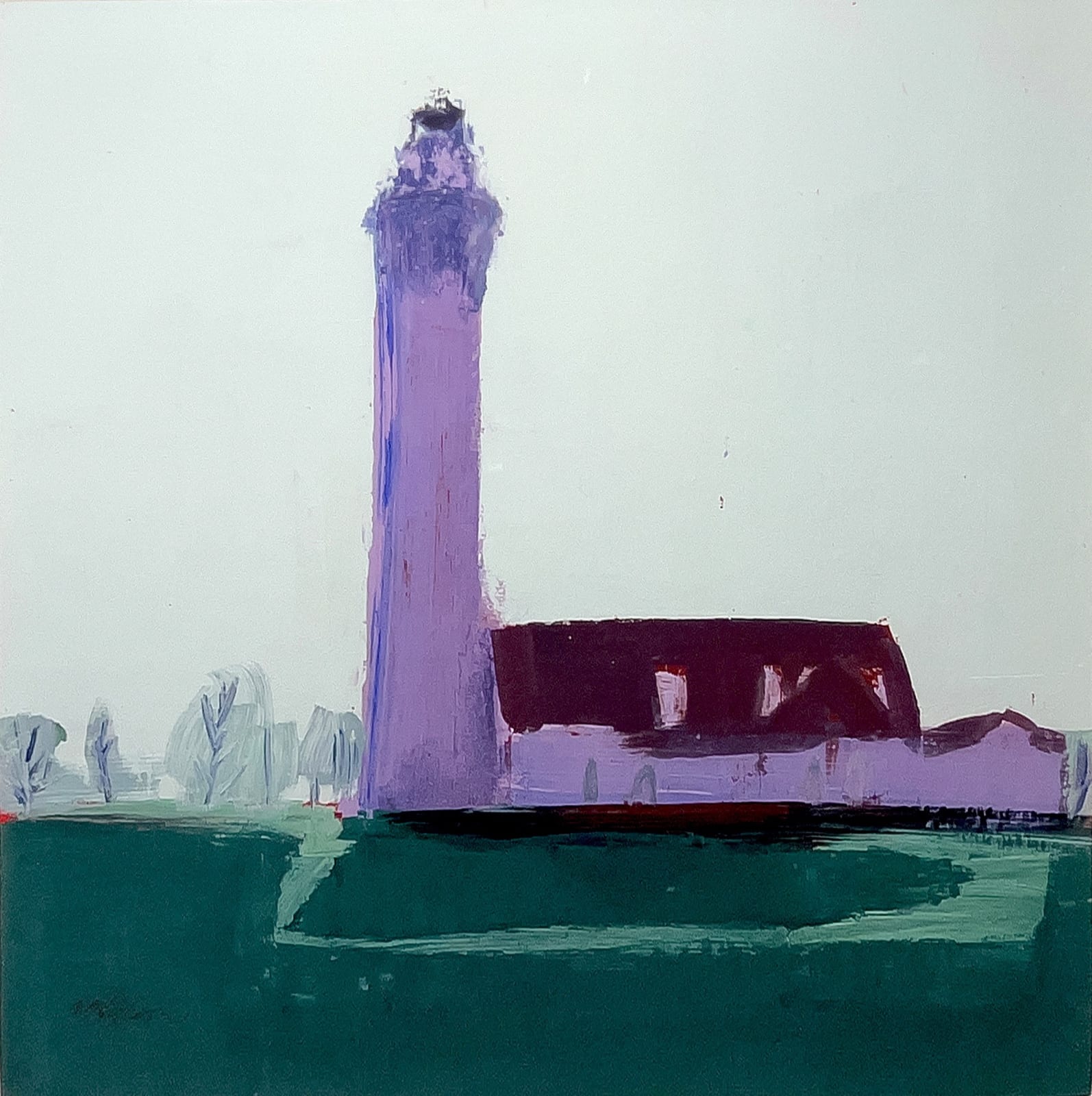 Mhairi McGregor RSW, Wind Point, Lake Michigan