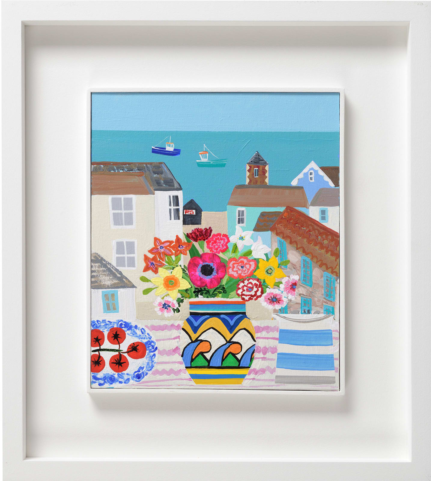 Emma Williams, Mixed Flowers in a Cliff Pot