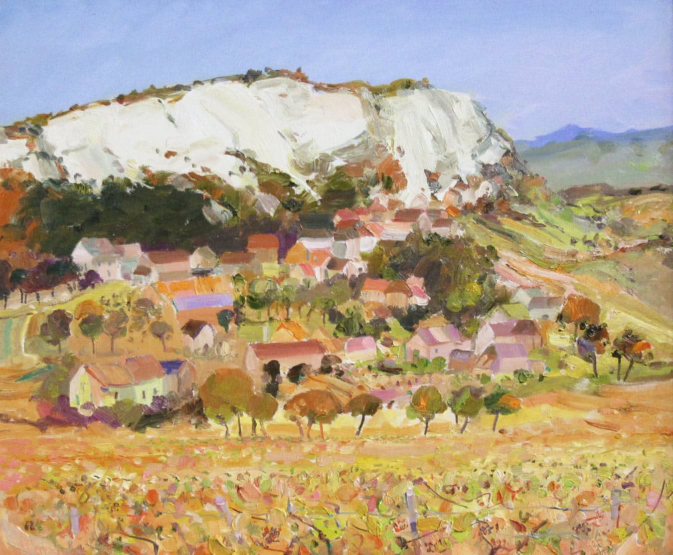 James Harrigan, A Burgundy Vineyard