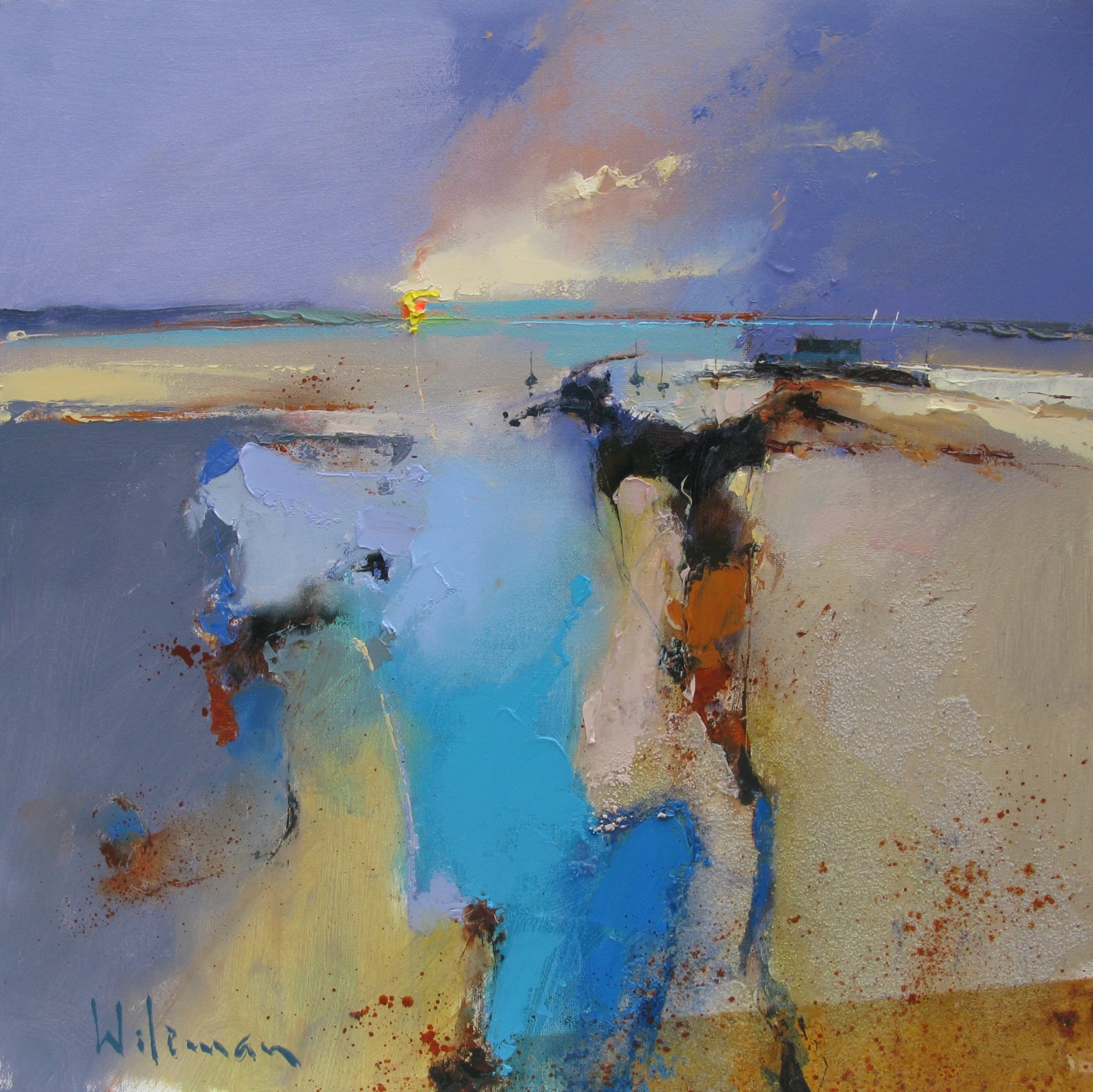 Peter Wileman FROI RSMA FRSA, Shifting Sands