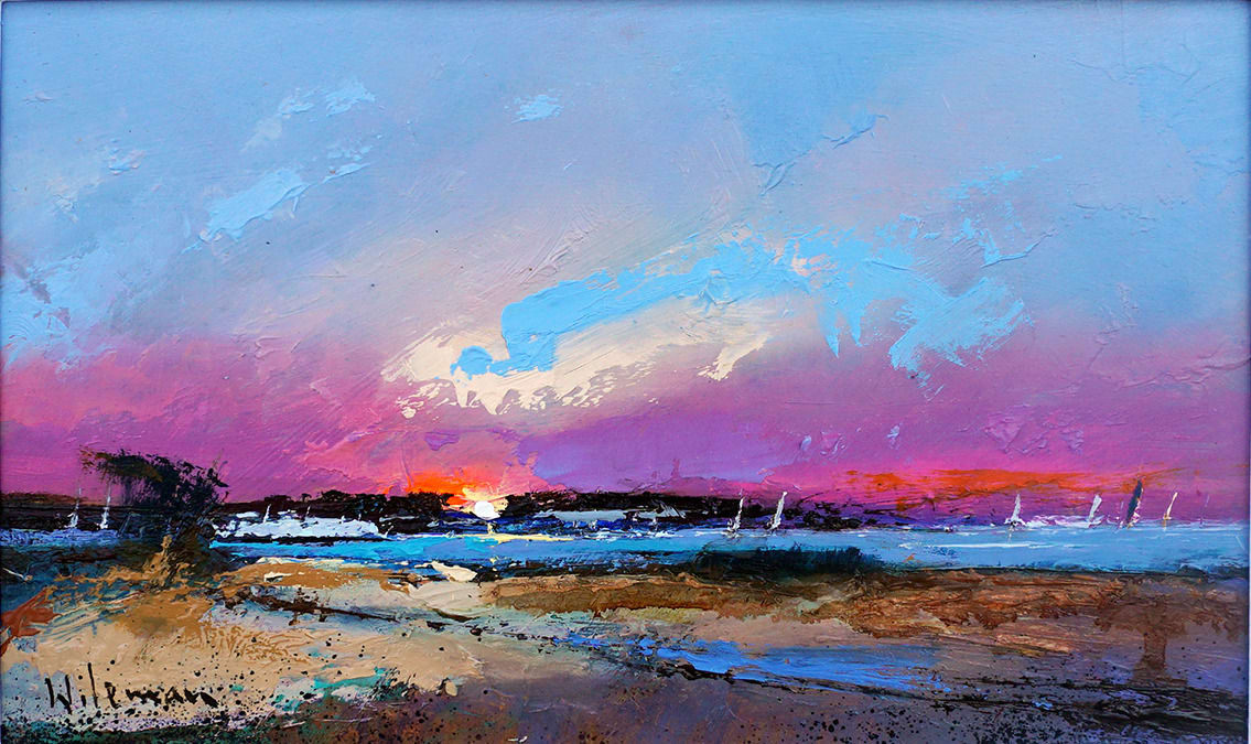 Peter Wileman FROI RSMA FRSA, First Ferry to Studland