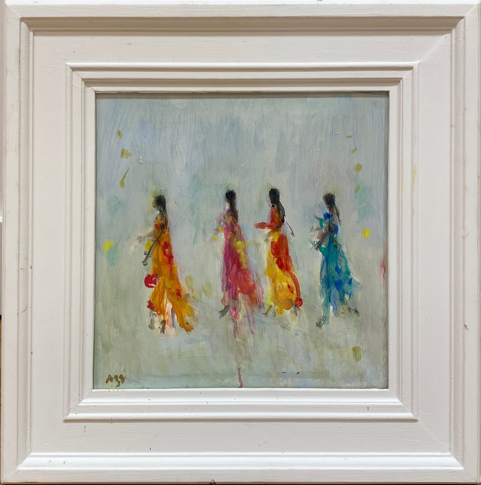 Ann Shrager NEAC, Four Women in Saris