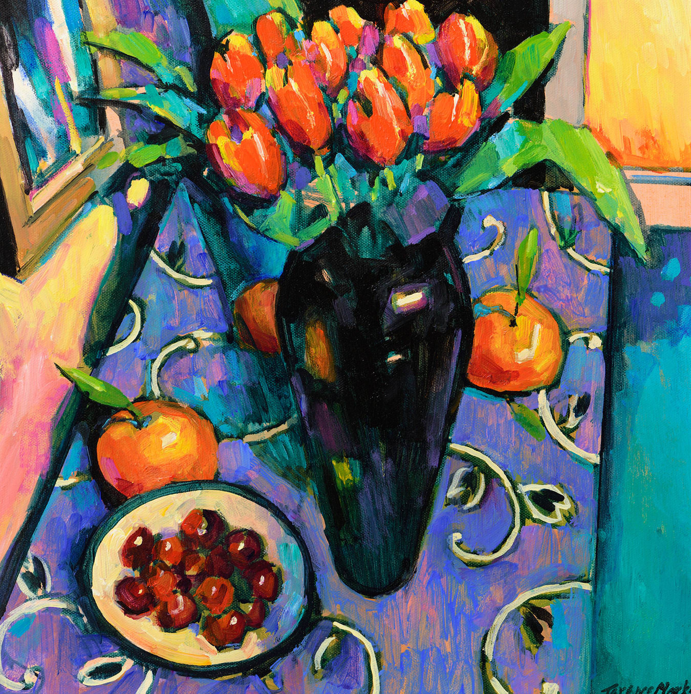 Terence Clarke, Tulips and Cherries