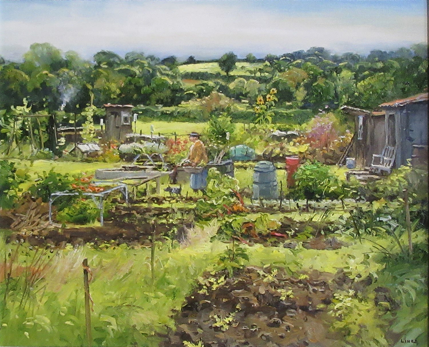 John Lines RBSA RSMA KAS, Phoebe's happy place