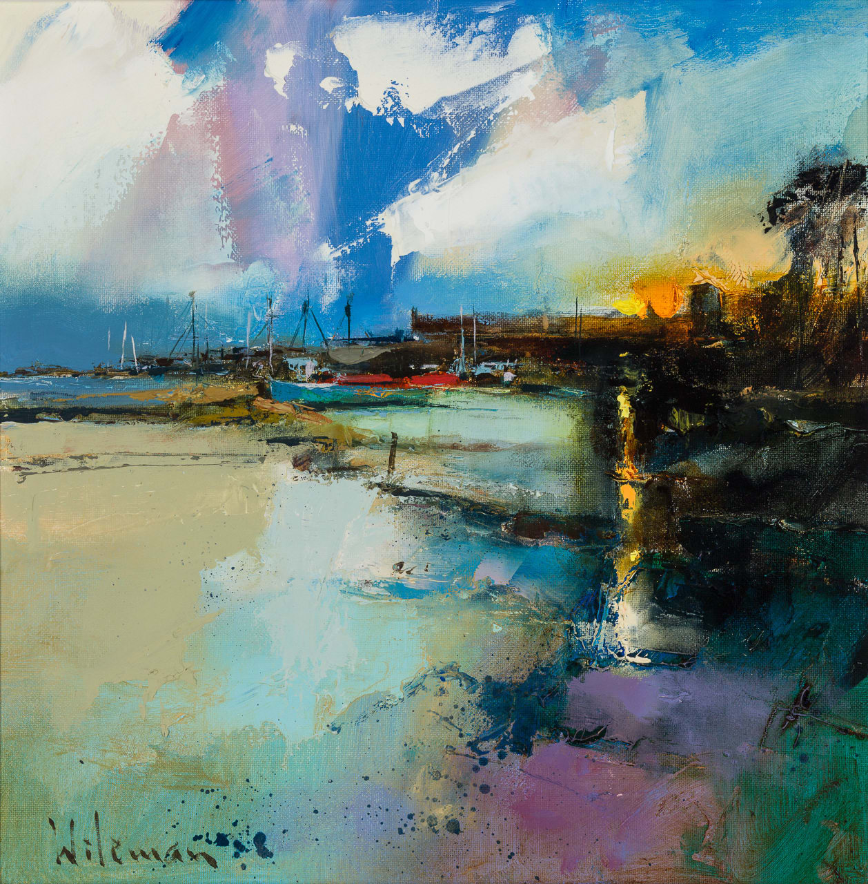 Peter Wileman FROI RSMA FRSA, Brancaster Staithe, Norfolk