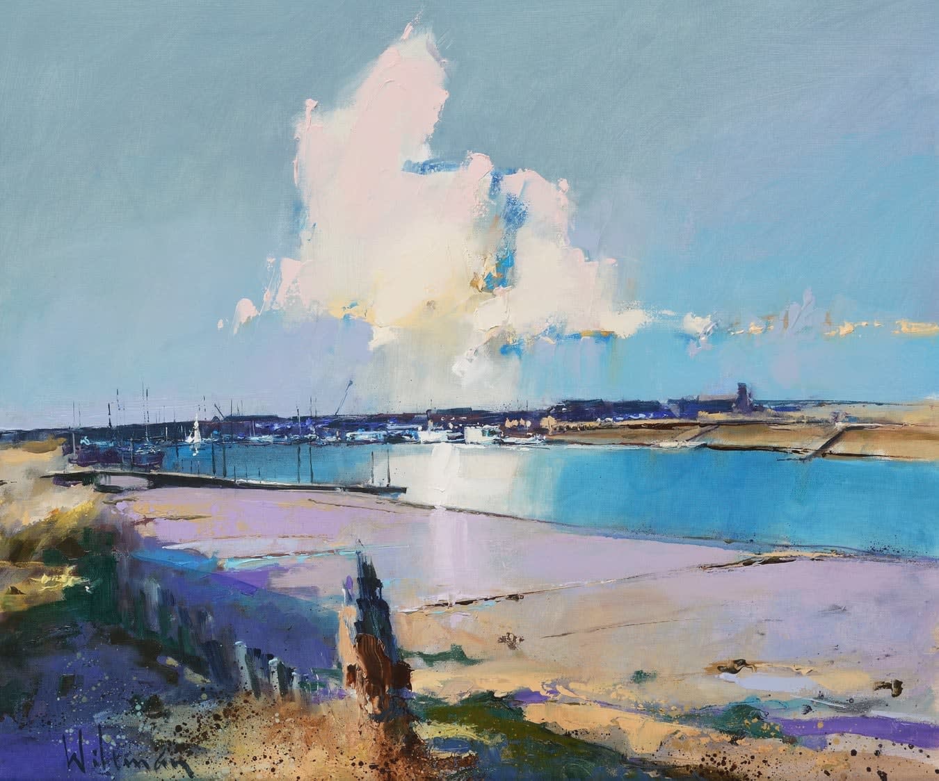 Peter Wileman FROI RSMA FRSA, Winter Light, Walberswick