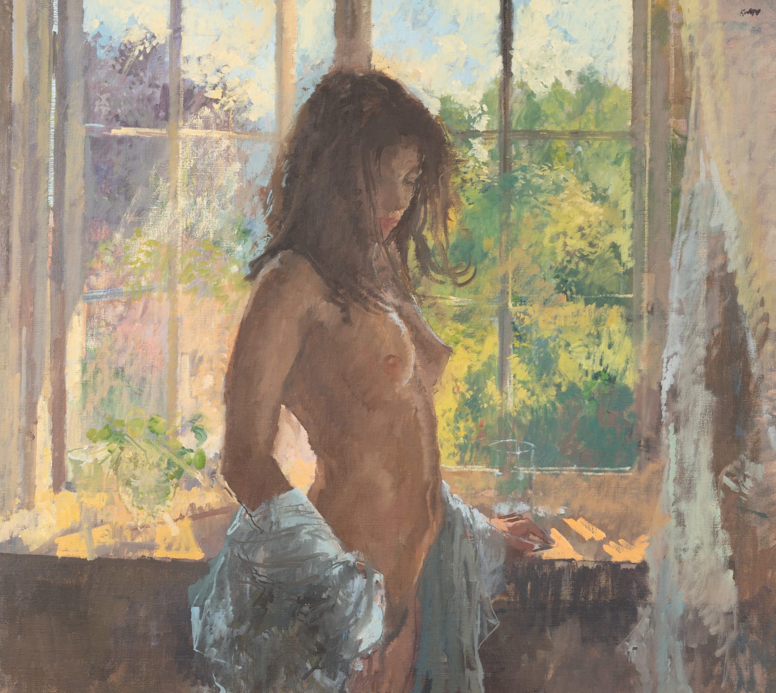 Peter Kuhfeld RP NEAC, Afternoon in the Summer Studio