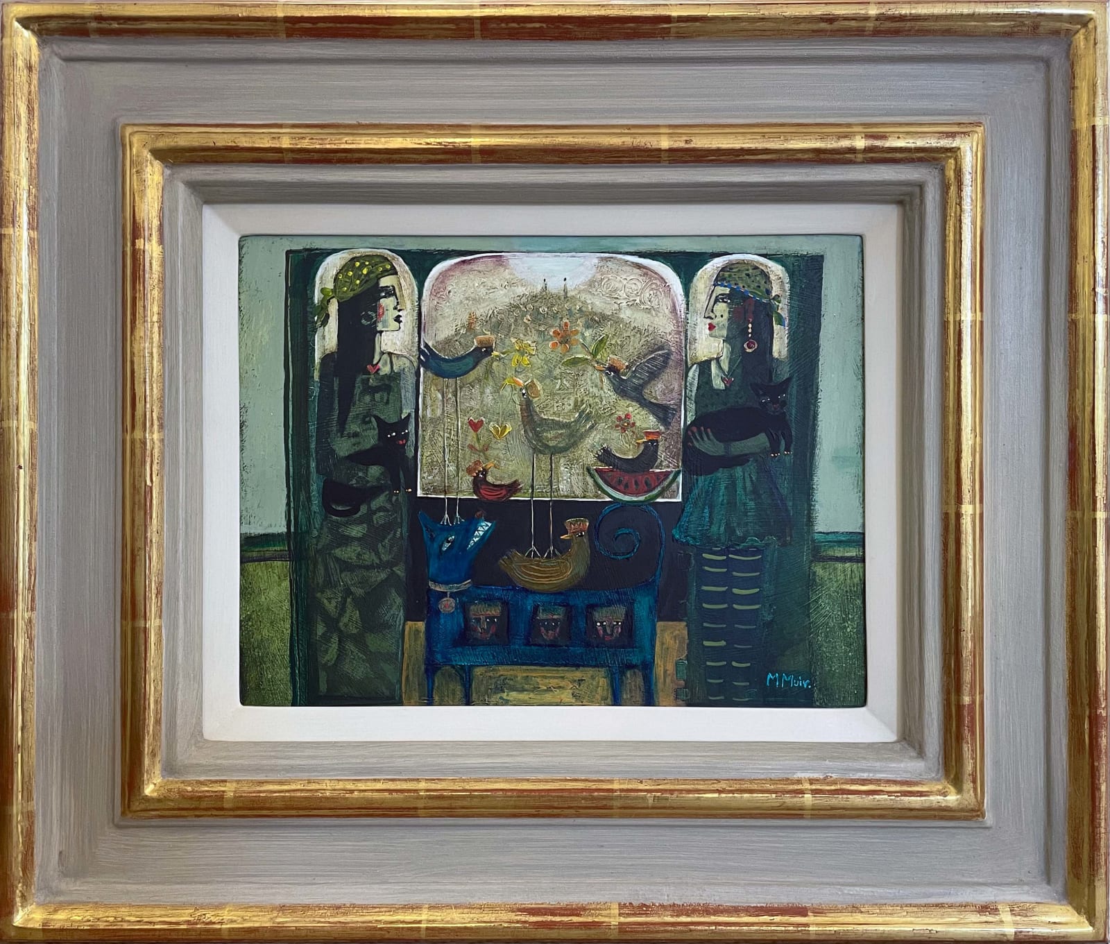 Morag Muir PAI RSW, Blue Dog