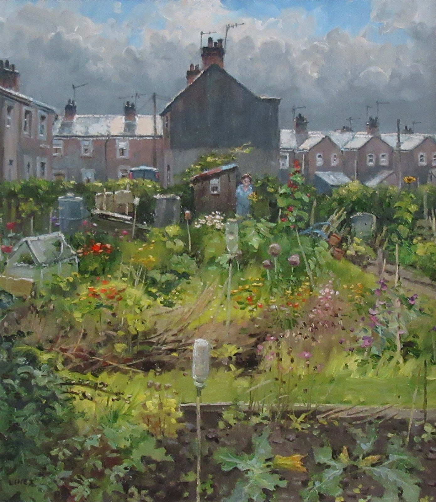 John Lines RBSA RSMA KAS, Allotment Pleasure