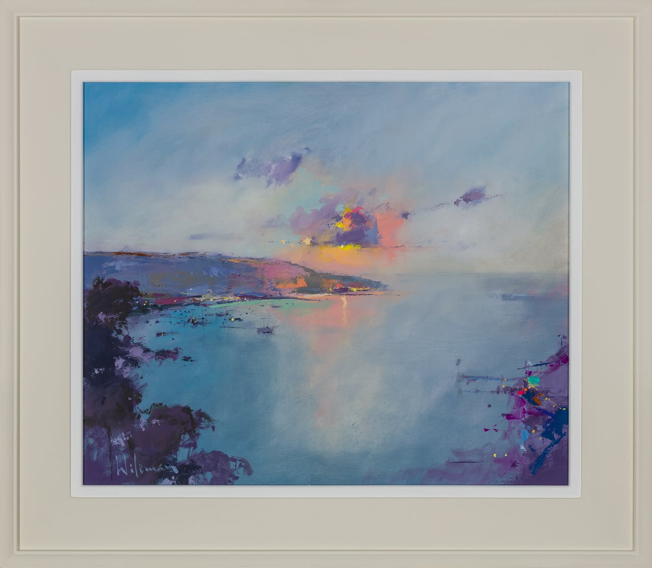 Peter Wileman FROI RSMA FRSA, A Softening Light, Fowey