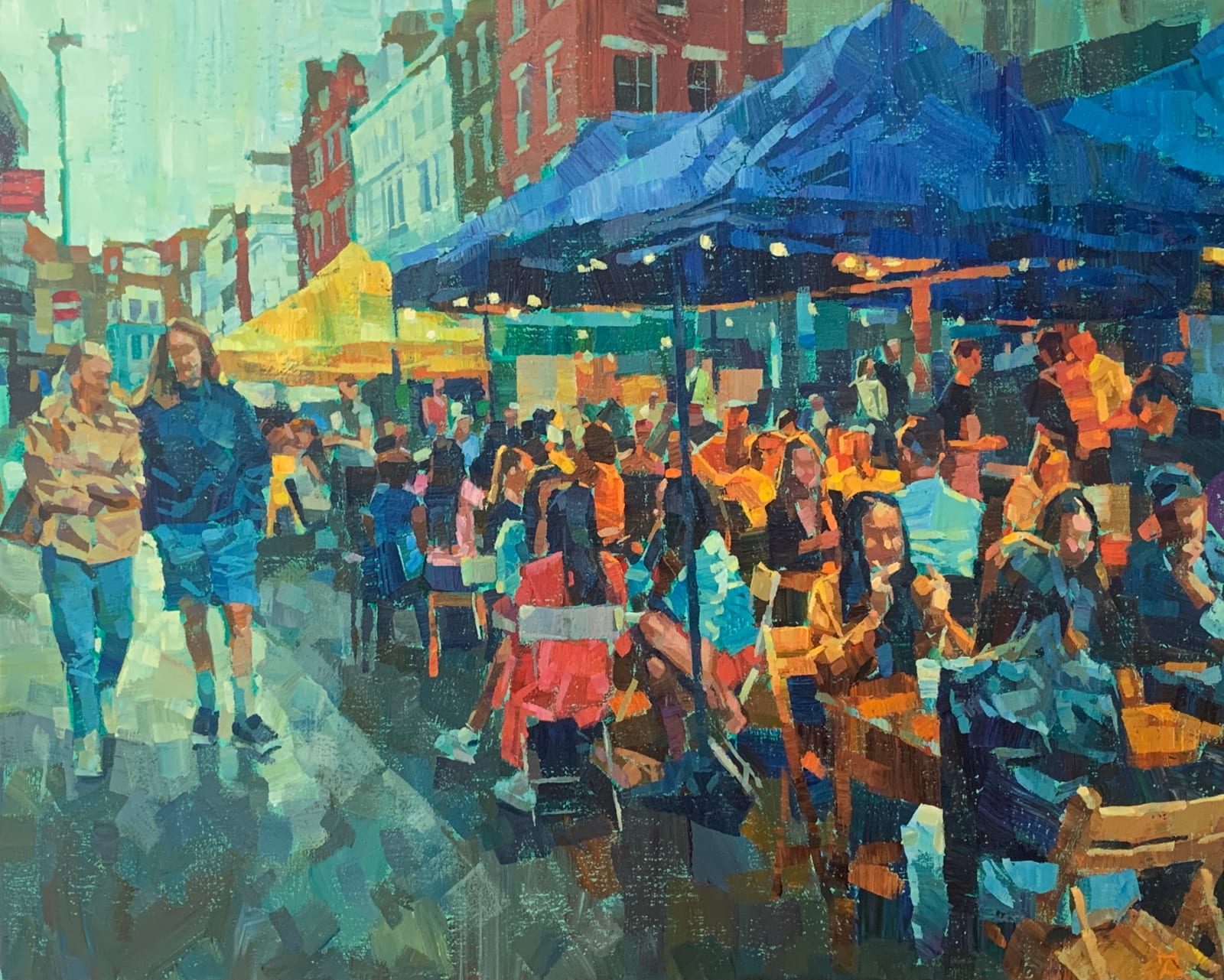 Hashim Akib, Dining Out, Old Compton Street