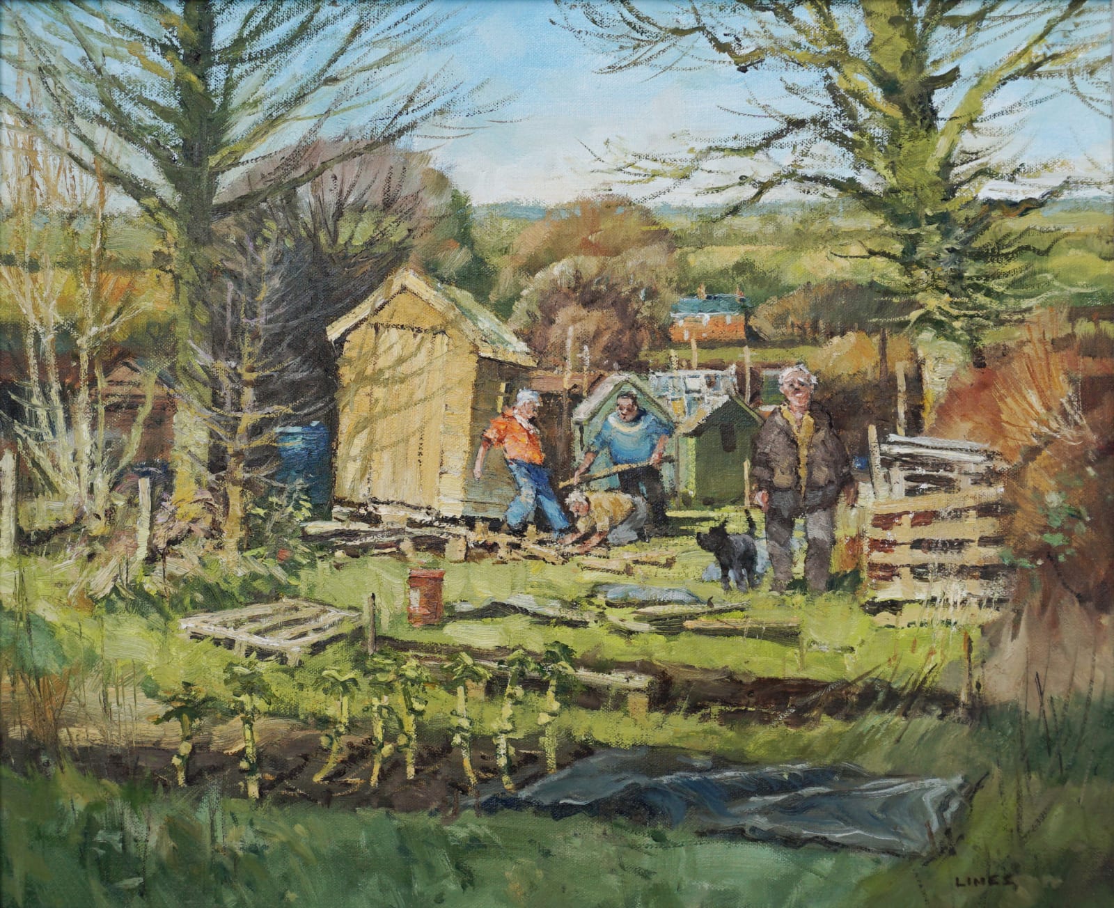 John Lines RBSA RSMA KAS, New Shed Trouble