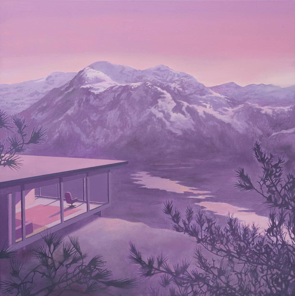 Teresa Lawler RI, Lost in Contemplation - Mountain Retreat II