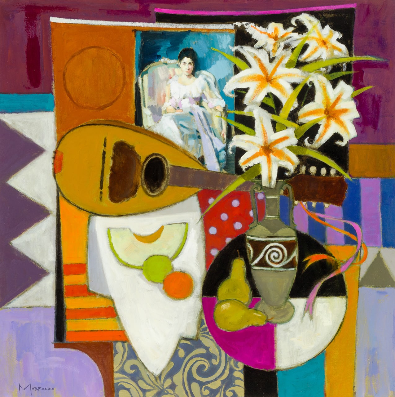 Jack Morrocco, Lady Alice Lilies, Singer Sargent and Mandolin