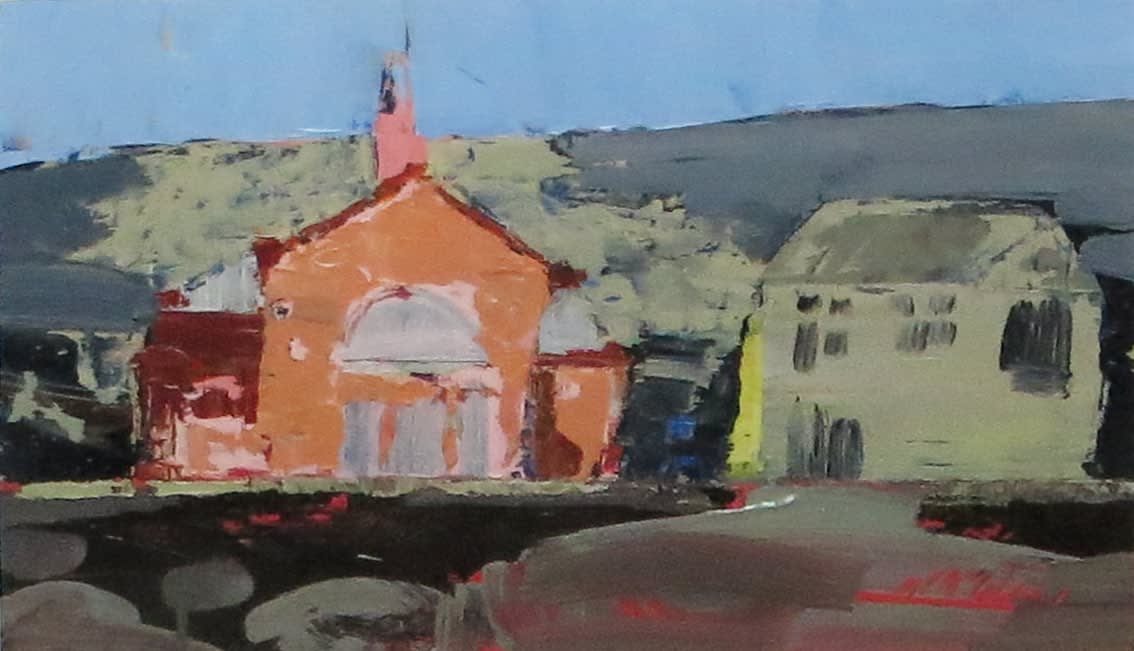 Mhairi McGregor RSW, Kintyre Church