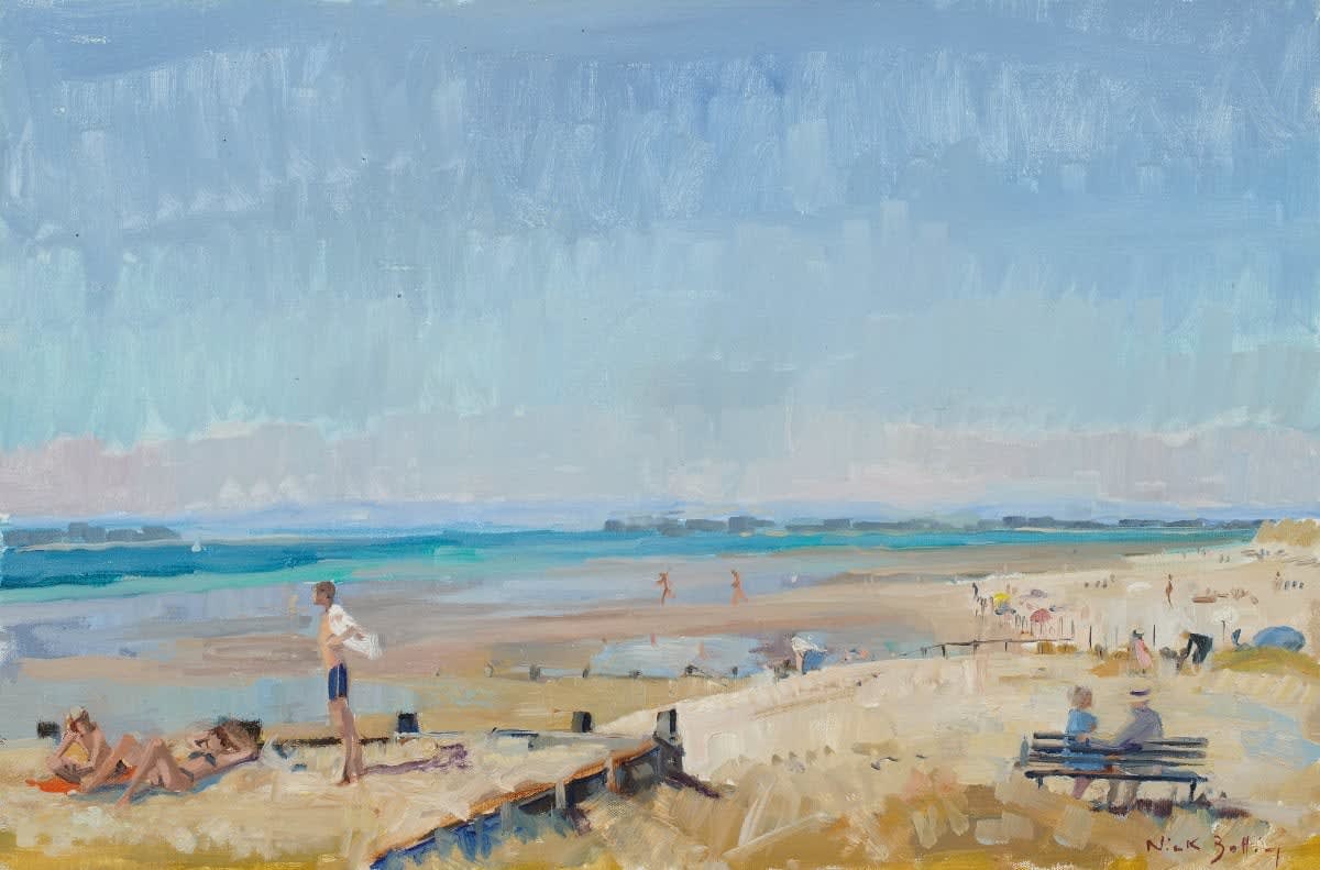 Nick Botting, High Summer, The Young Bathers (West Wittering)