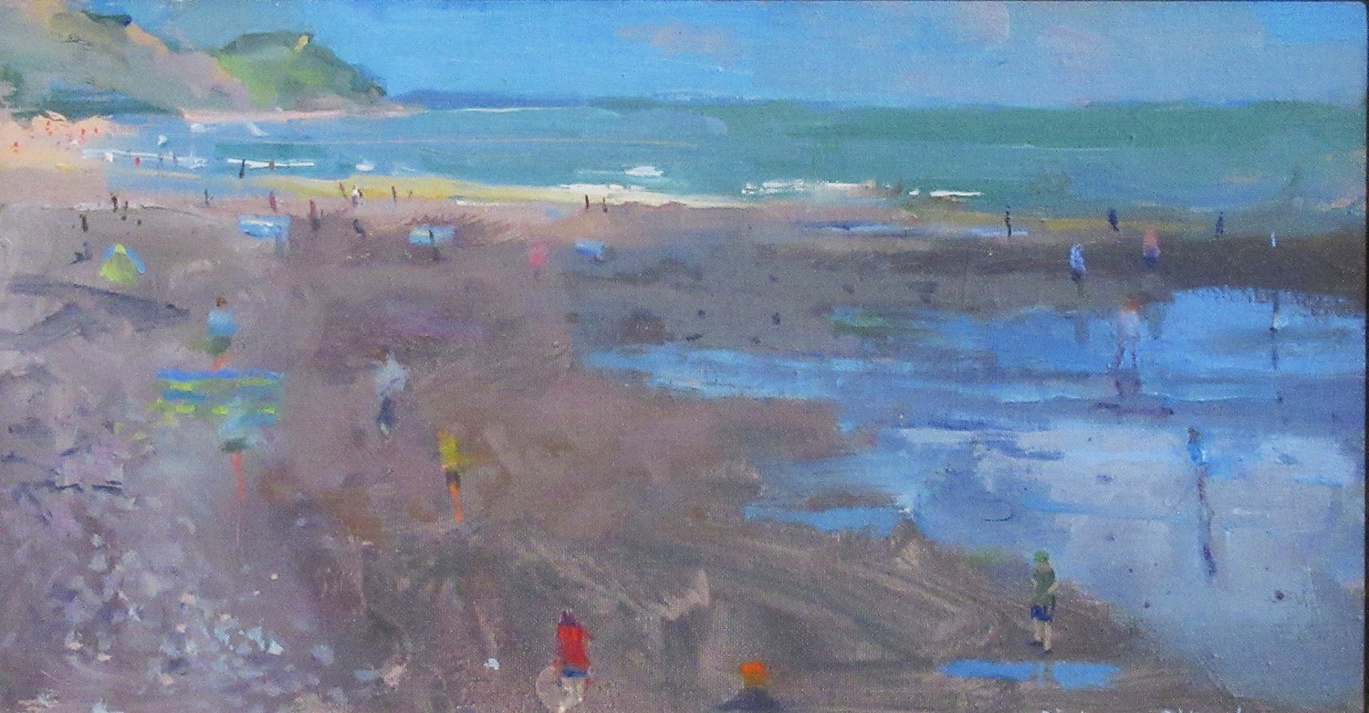 Richard Pikesley PPNEAC RWS, Summer On the Beach